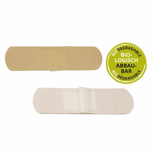 Basic Nature Bamboe Pleisters 25 stuks (plastic-vrij - huidvriendelijk) Basic Nature Bamboe Pleisters 25 stuks (plastic-vrij - huidvriendelijk)