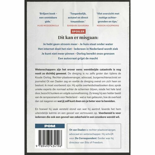 Voorbereid - Zo zien de grootste Nederlandse rampscenario's er uit