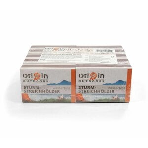 Origin Outdoors Stormlucifers 10-Pack (10 doosjes water- en windbestendige lucifers)