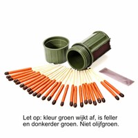 UCO Stormproof Match Kit (stormlucifers + waterdichte koker)