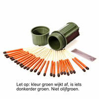 UCO Stormproof Match Kit (stormlucifers + waterdichte koker)