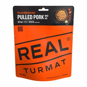 REAL Turmat Pulled Pork met Rijst Maaltijd - Real Turmat