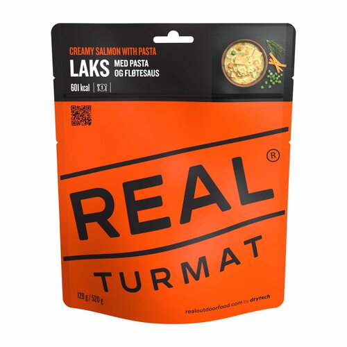 REAL Turmat Meals Zalm met Pasta en Roomsaus Maaltijd - Real Turmat