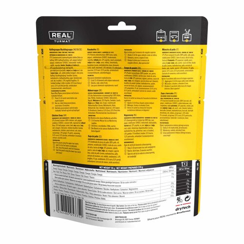 REAL Turmat Meals Kippensoep - Real Turmat REAL Turmat Meals Kippensoep - Real Turmat