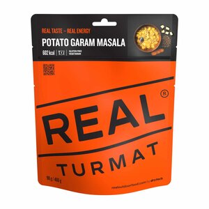 REAL Turmat Aardappel Garam Masala Maaltijd - Real Turmat