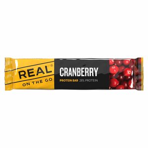 REAL Turmat Cranberry Protein Bar - Real On The Go