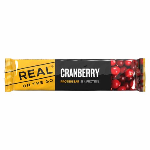 REAL Turmat Meals Cranberry Protein Bar - Real On The Go REAL Turmat Meals Cranberry Protein Bar - Real On The Go