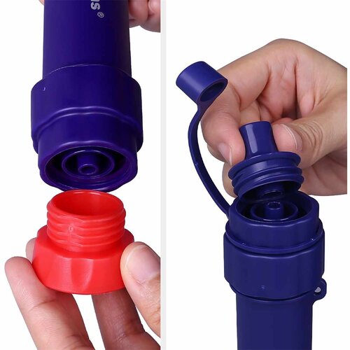 Origin Outdoors Waterfilter Hiking - goed voor 5000 liter met actief kool