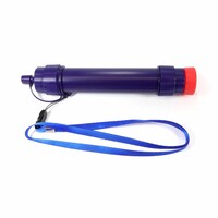Waterfilter drinkrietje met flesaansluiting - 0.1 micron outdoor & nood waterfilter (5000L)