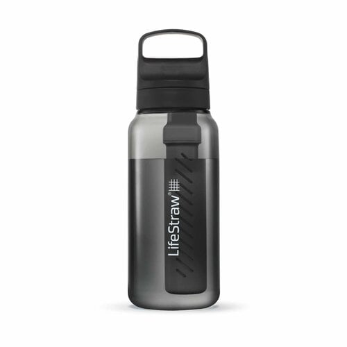 LifeStraw waterzuivering LifeStraw Go Series 1 liter Waterfilter Drinkfles (Nordic Noir) LifeStraw waterzuivering LifeStraw Go Series 1 liter Waterfilter Drinkfles (Nordic Noir)