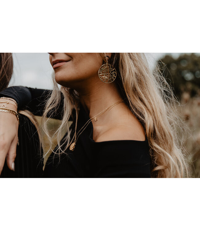 By Shir Oorbellen luxe Amy