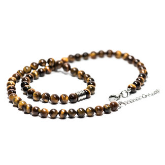 By Shir For Him tiger eye necklace