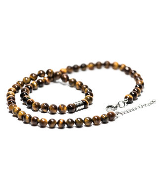 By Shir For Him Kette Tigerauge