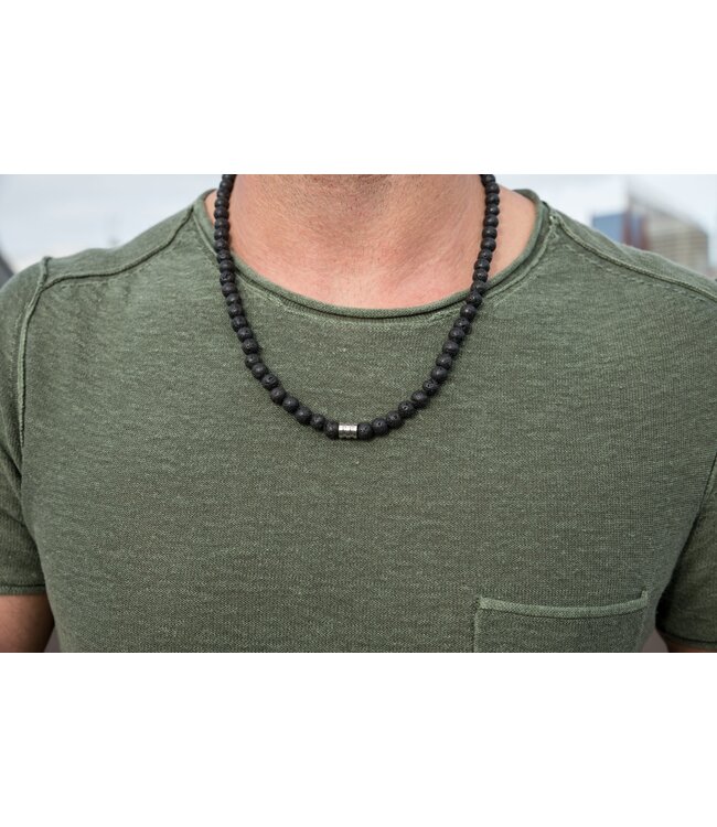 By Shir For Him lava necklace