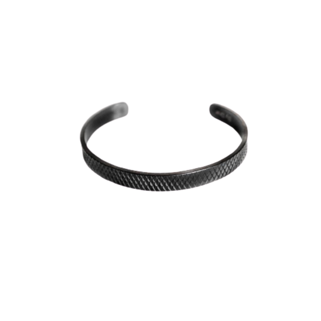 By Shir For him armband zwart cuff