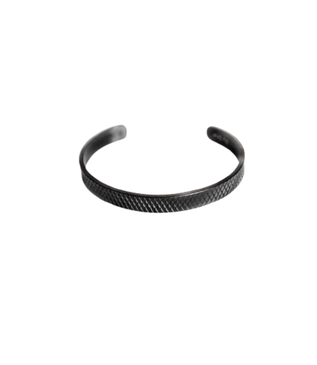 By Shir Für ihn Armband schwarz Manschette