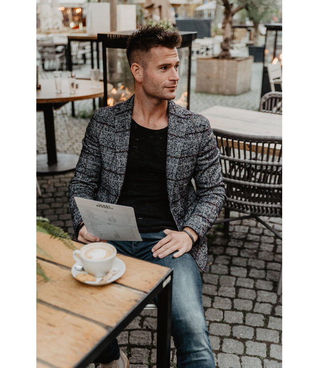 By Shir For him armband zwart  cuff