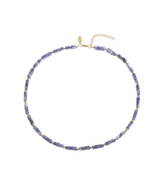 By Shir Edelsteinkette Bluespot Jaspis