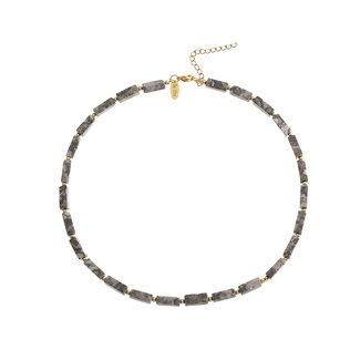 By Shir Gemstone necklace Picasso Jasper