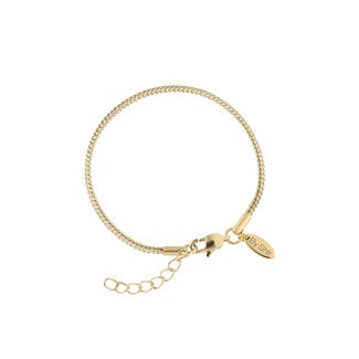 By Shir For Him armband (verguld) edelstaal verstelbaar 2mm