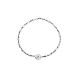 By Shir Bracelet for kids beads stainless steel with gemstone Howlite