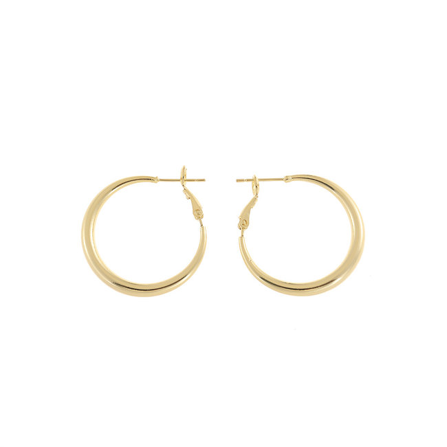 By Shir Oorbellen luxe Angie hoop S