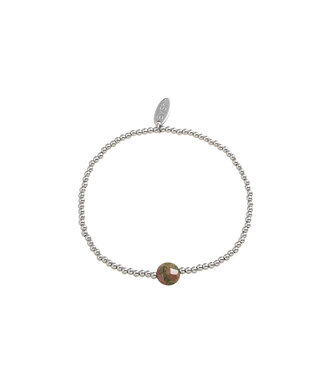 By Shir Armband kraaltjes edelsteen Unakiet