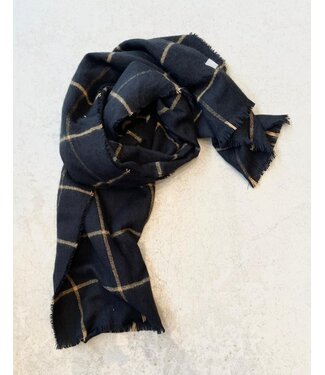 By Shir Sjaal faux cashmere Black Velvet