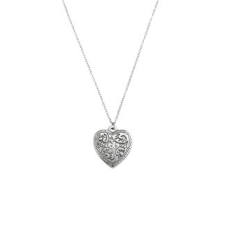 By Shir Ketting Heart zilver