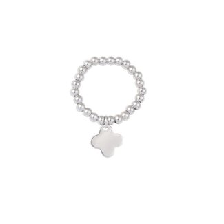 By Shir Ring mit Kleeblatt