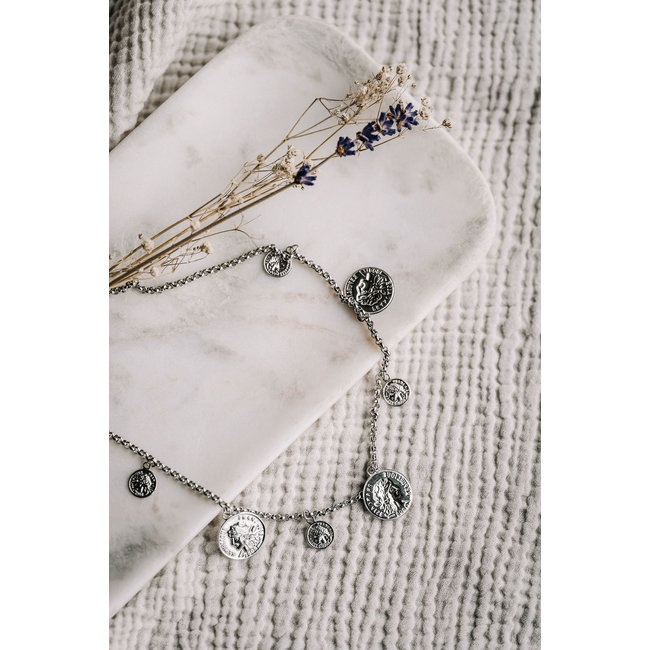 By Shir Ketting munten kort