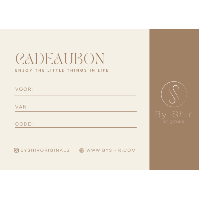By Shir  Gift voucher