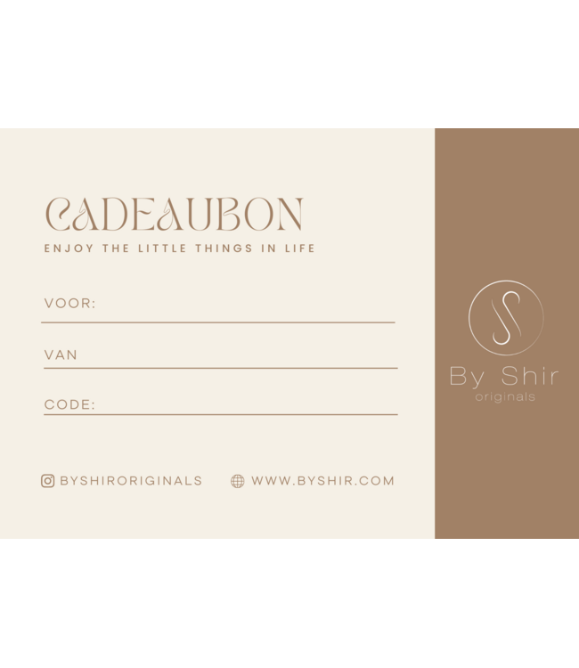By Shir  Gift voucher