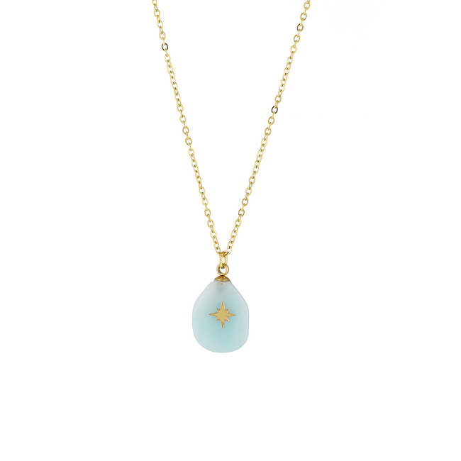 By Shir Chain Indigo Amazonite