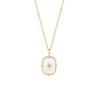 By Shir Monica white necklace