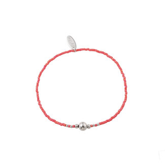 By Shir Armband kraaltjes Koraal Dot