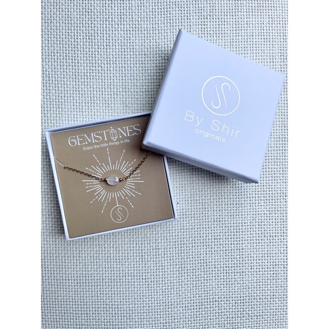 By Shir Armband edelsteen in doosje Lapis Lazuli