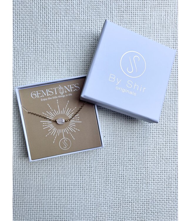 By Shir Armband edelsteen in doosje Lapis Lazuli