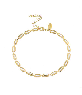 By Shir Enkelbandje Isla Wit