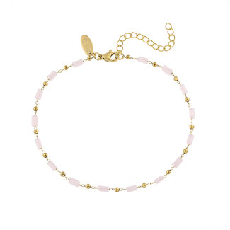 By Shir Enkelbandje Bohemian roze