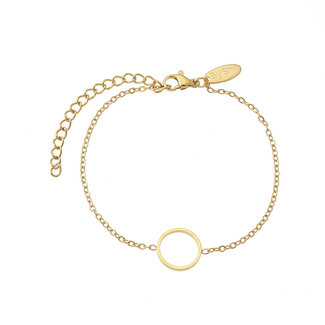By Shir Armband aus Edelstahl Kreis