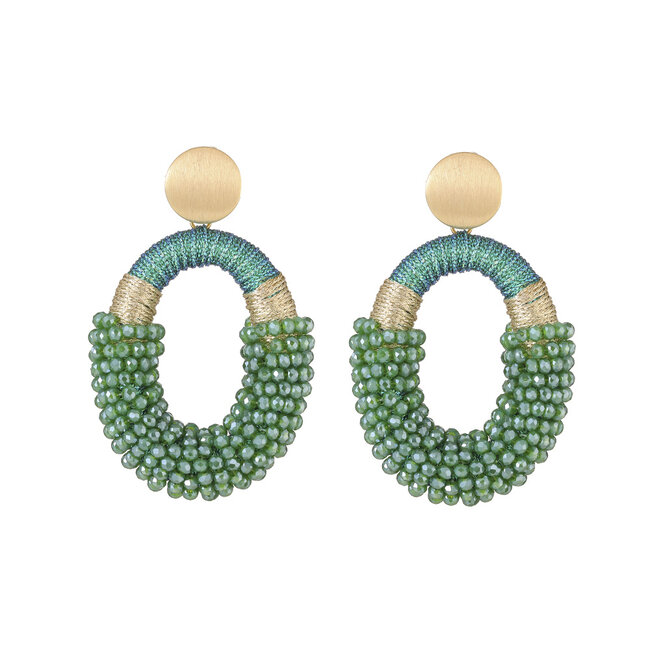 By Shir Oorbellen Luxe Yves Groen