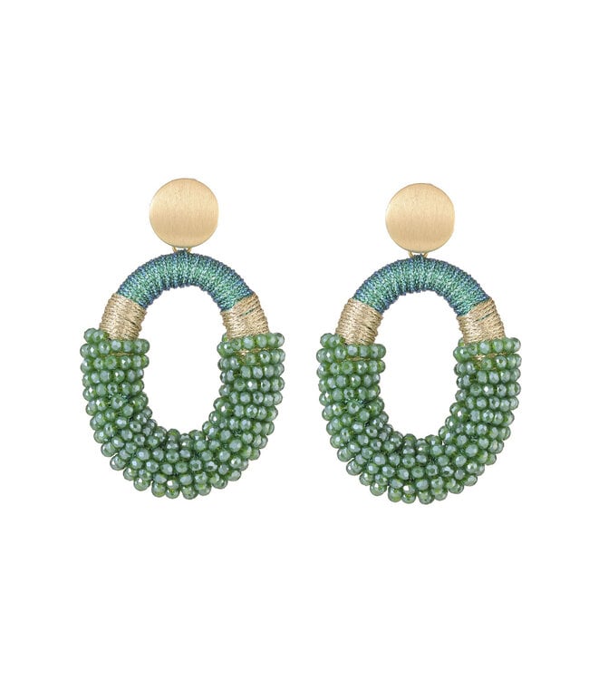 By Shir Earrings Luxury Yves Green