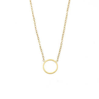 By Shir Ketting Circle goud