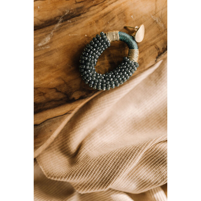 By Shir Oorbellen Luxe Yves Groen