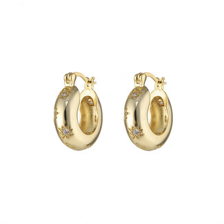 By Shir Oorbellen luxe Hayley