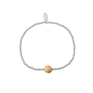 By Shir Armband mit Edelsteinkugeln, Bild-Jaspis