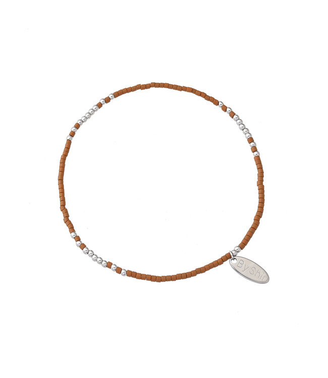 By Shir Braune feine Armbandperlen