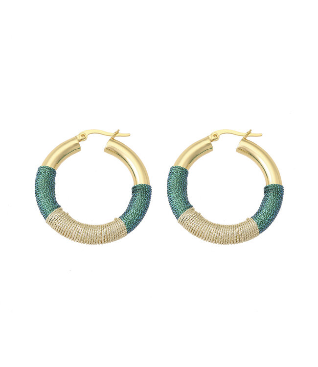 By Shir Luxury Nya green earrings