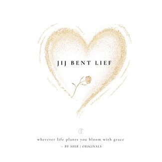 By Shir Grußkarte Du bist lieb